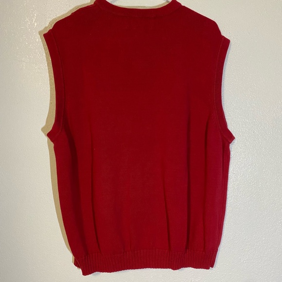 ROUND TREE & YORKE RED VEST FOR MAN SIZE XL - Picture 5 of 5